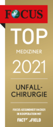 FOCUS TOP MEDIZINER 2021 - Unfallchirurgie