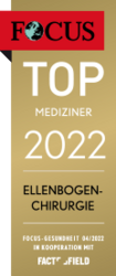 FOCUS TOP MEDIZINER 2022 - Ellenbogenchirurgie