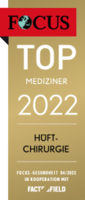 FOCUS Top Mediziner 2022 Hüftchirurgie