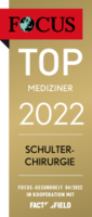 FOCUS Top Mediziner 2022 Schulterchirurgie