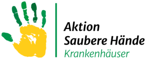 Logo der Aktion Saubere Hände in den ARCUS Kliniken