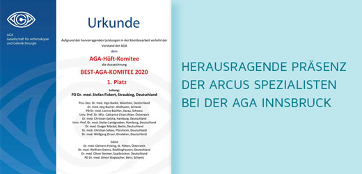 ARCUS Spezialisten bei der AGA Innsbruck