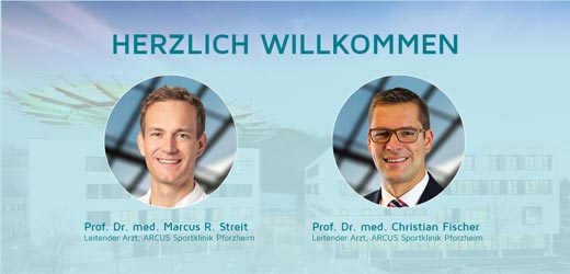 Prof. Dr. med. Christian Fischer und Prof. Dr. med. Marcus R. Streit