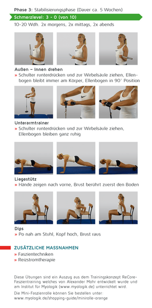 Übungen für den Ellenbogen in Phase 3